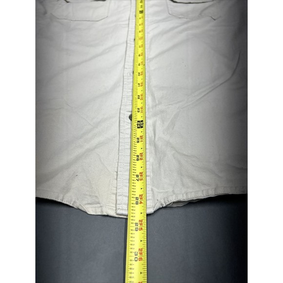 Wrangler Flex For Comfort Mens Short Sleeve Button Down Collar Shirt Size Large - Picture 7 of 11